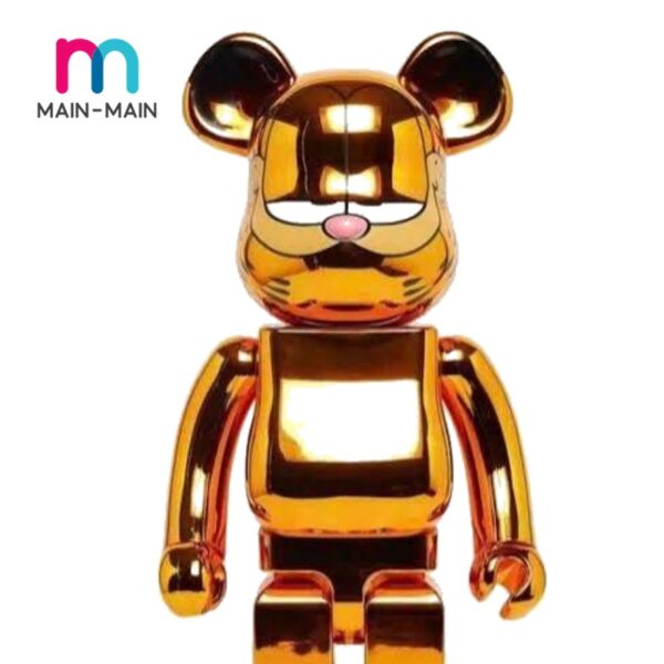 BE@RBRICK - Garfield Gold Chrome 1000%