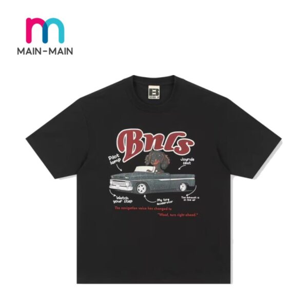 BONELESS | Convertible Puppy Tee - Black